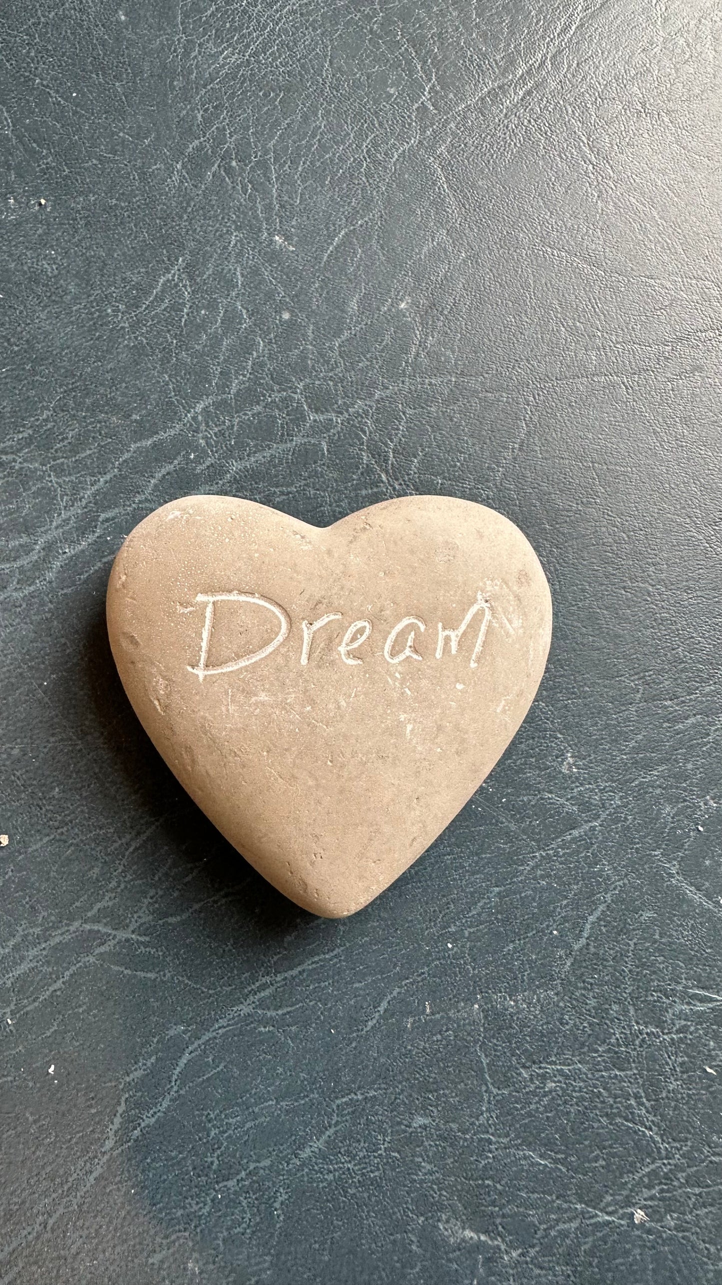 Cement stones with message