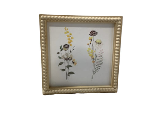 P0173 Wall art/Printed Yellow Flowers
