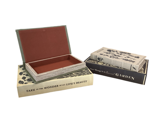 MDF/Linen Book Box