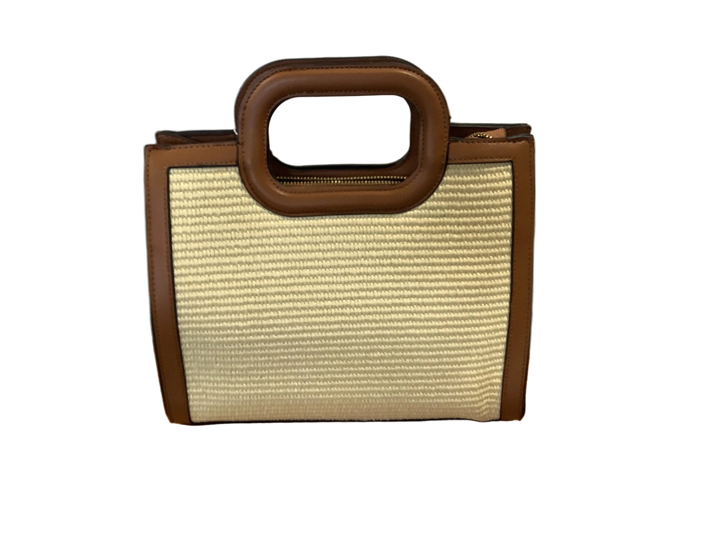 JEN2827 Purse Aubrey Straw Satchel