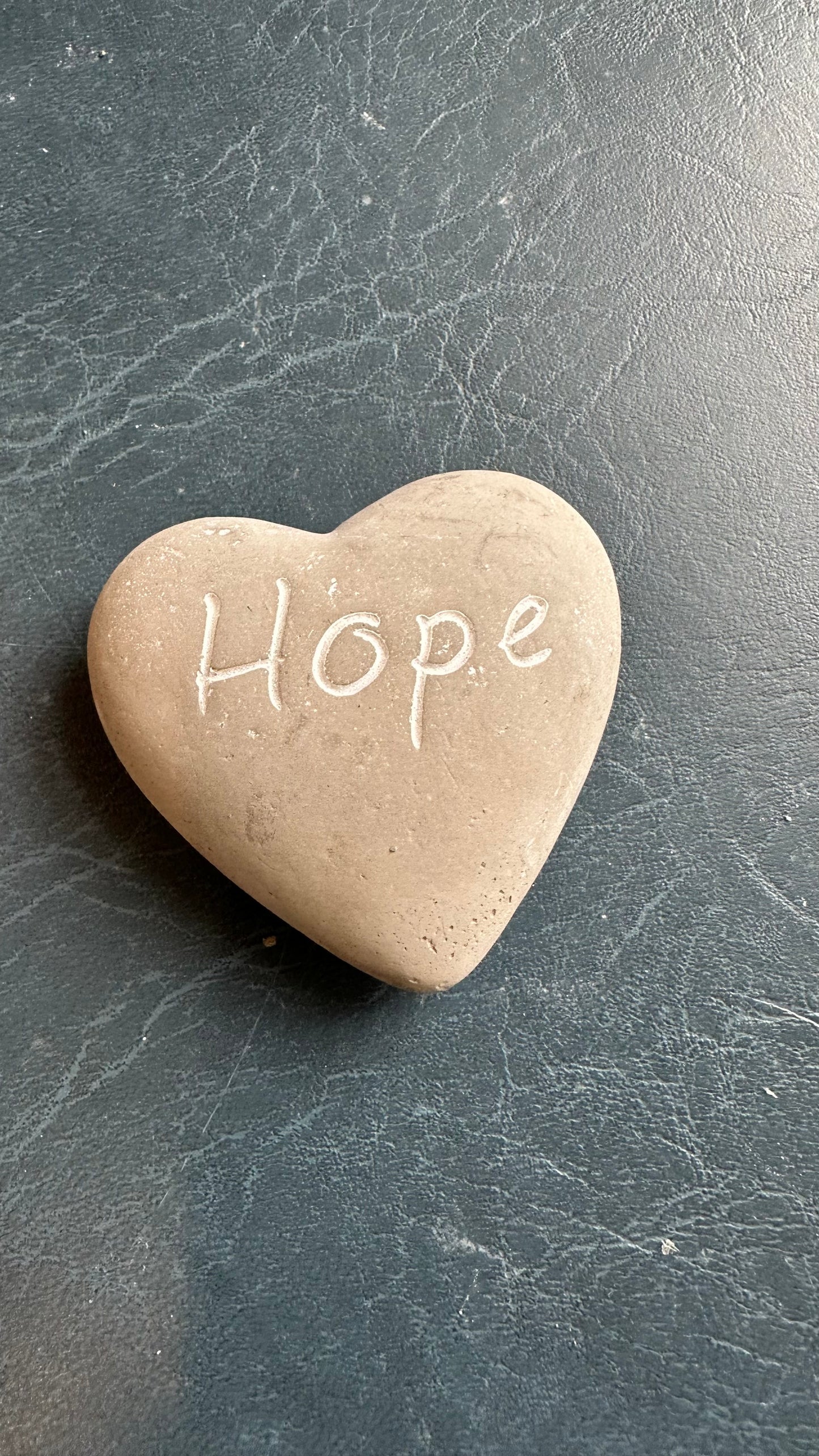 Cement stones with message