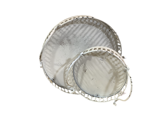FP164 Round Tray w Handles