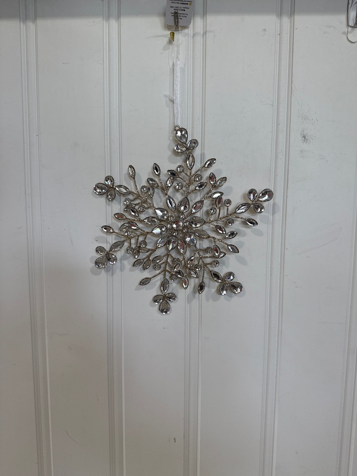 Ornament /Large Jewelled Snowflake
