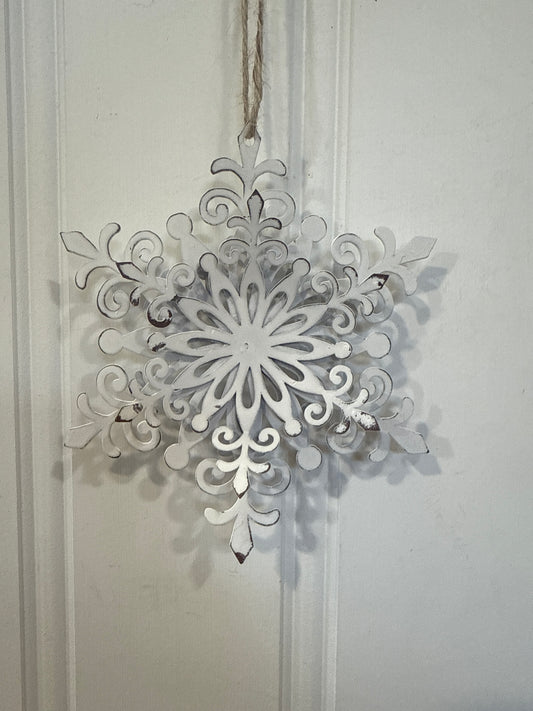 Snowflake / White Metal