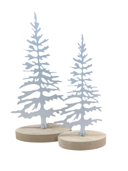 Tree/ White Metal
