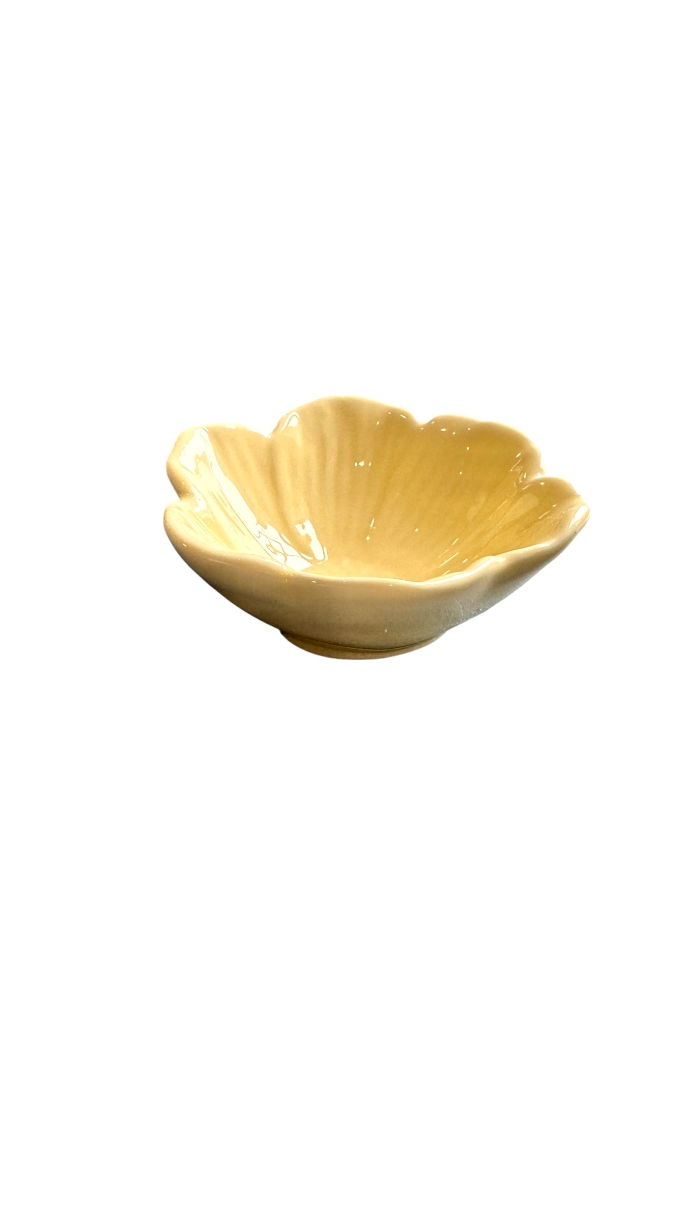 P0598- bowl/ flower /