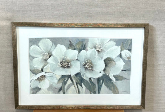 FP005 Wall Hanging - White Floral