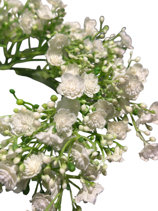 FL3009- Baby’s Breath candle wreath