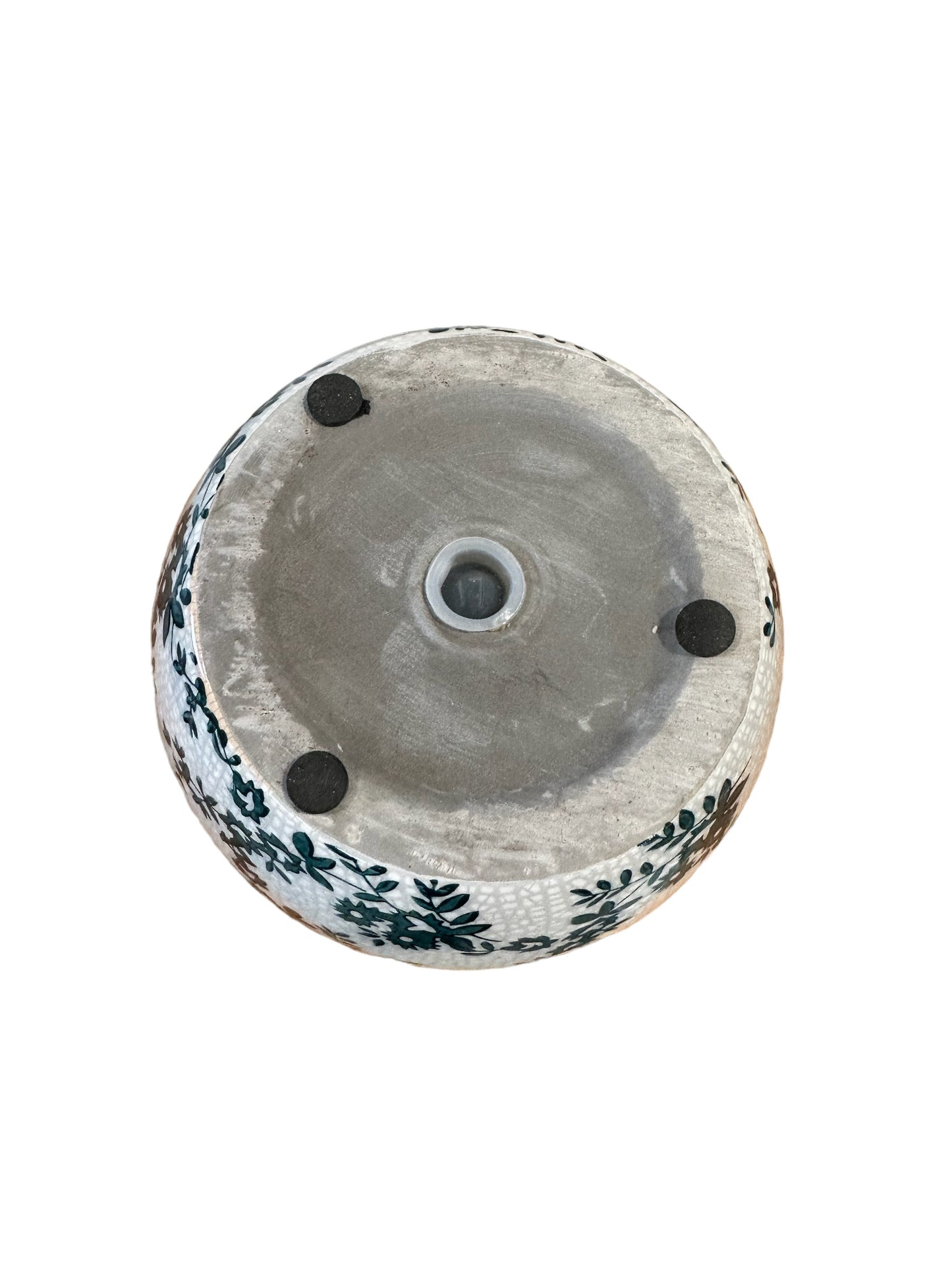 TAG17994 Pot / Blue Cottage Floral