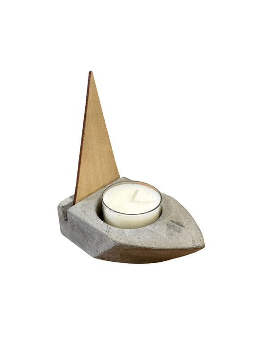 DH49 Votive Candle Holder/Sailboat