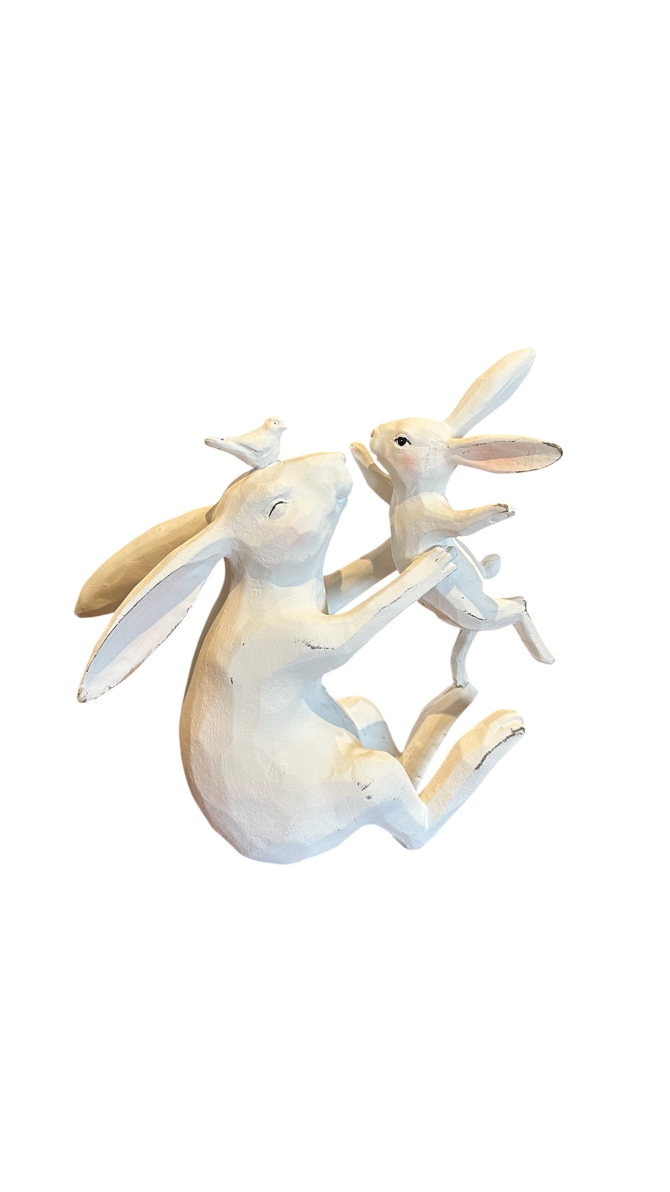 Cmc466- mother bunny w/ baby