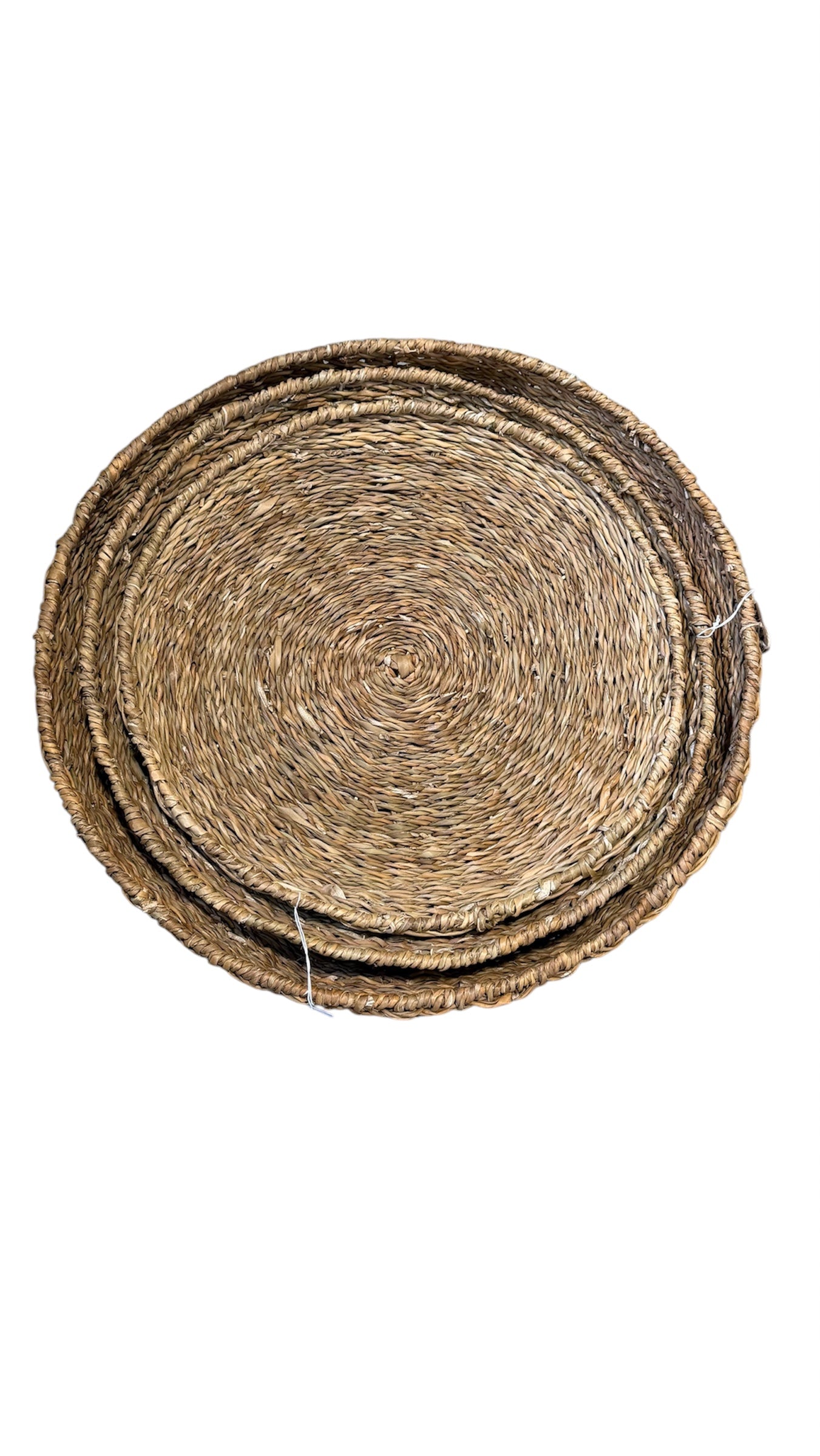 Seagrass round trays