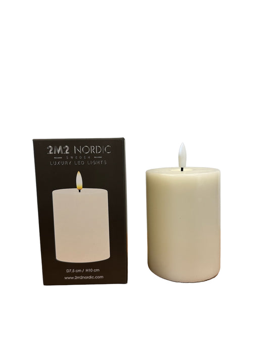 AB4263 Pillar Candle  5" Sand