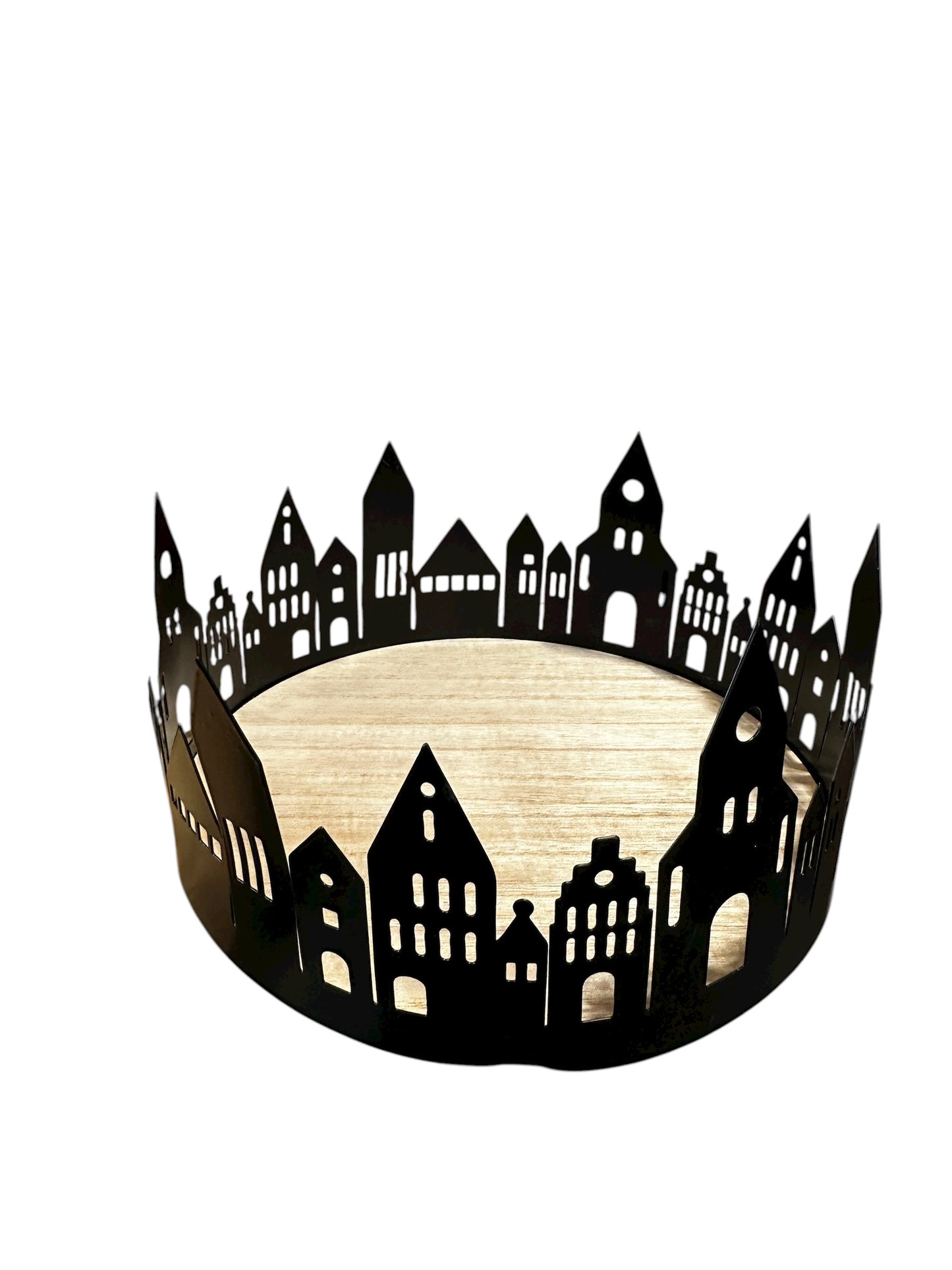 VL4439 Candle Holder /House Silhouette