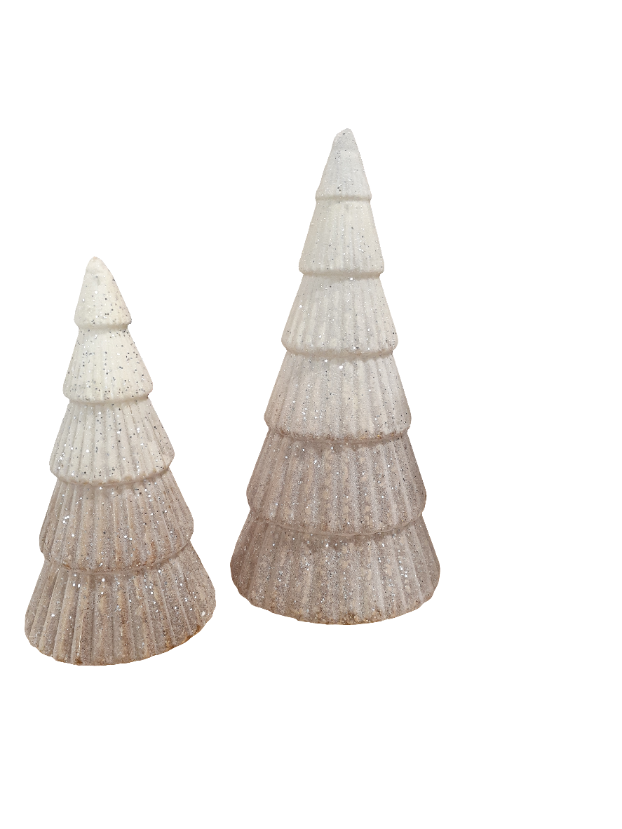 RAZ2879  Glass Tree / Ribbed